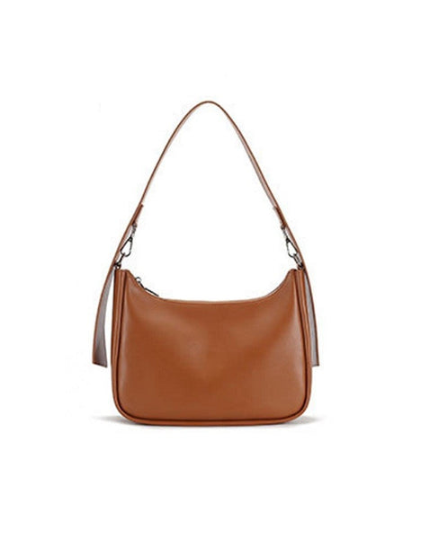 BAGUETTE HOBO SHOULDER BAG - CAMEL