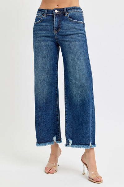 MR WIDE CROP LEG JEANS BY RISEN