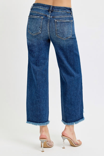 MR WIDE CROP LEG JEANS BY RISEN