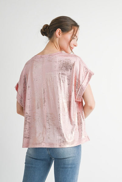 GENEVIEVE TOP - ICY PINK - Salty Lime Boutique