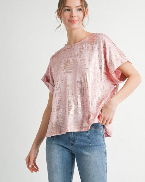 GENEVIEVE TOP - ICY PINK - Salty Lime Boutique