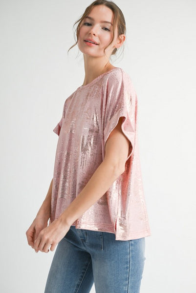 GENEVIEVE TOP - ICY PINK - Salty Lime Boutique