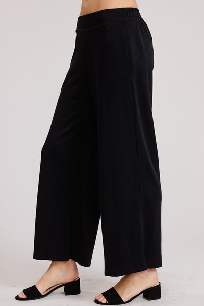 HARPER SCUBA PANTS - BLACK