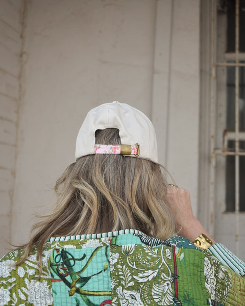 MOMMIN CAP - PINK FLORAL - Salty Lime Boutique