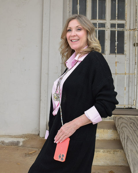 BLING CROSSBODY PHONE LANYARD - 4 COLORS - Salty Lime Boutique