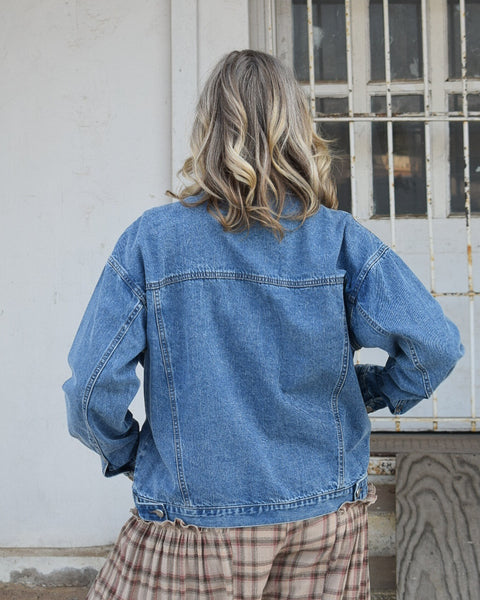 DENIM JACKET BY RISEN - Salty Lime Boutique