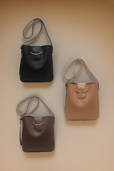 MESSENGER CROSSBODY SHOULDER BAG - 3 COLORS