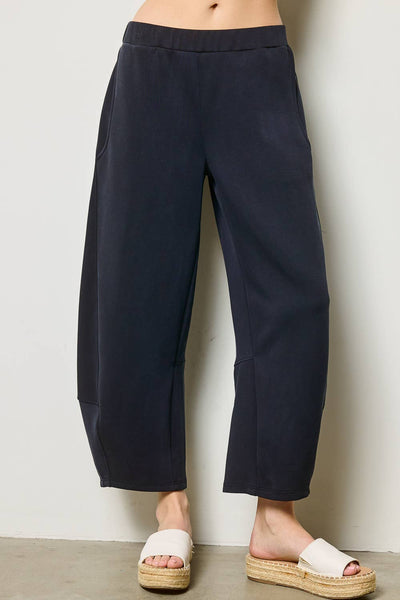 Scuba Barrel Pants: Chocolate
