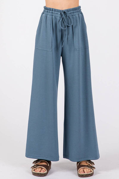 DEMI TOP AND PANT SET -  PINK