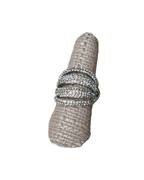 COCKTAIL CRYSTALS STRETCHY RING - 2 COLORS - Salty Lime Boutique