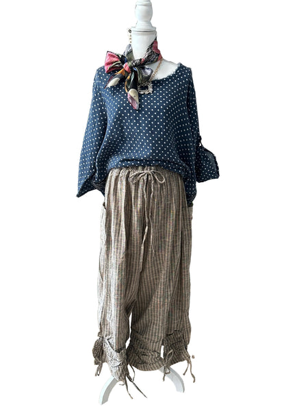 STRIPED PEEKABOO PANTS - BY A RARE BIRD