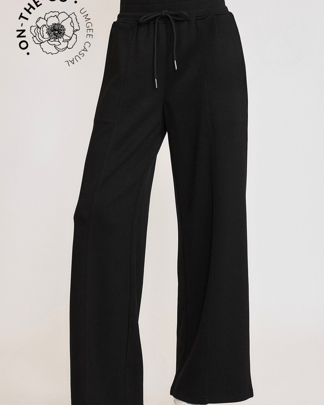 BUTTERY SOFT LOUNGE PANT BY UMGEE - BLACK