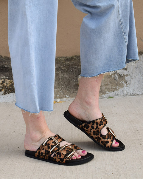 Corkys Private Jet Sandal - Leopard