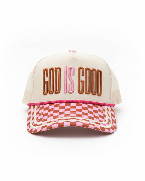 God Is Good Embroidery Cap
