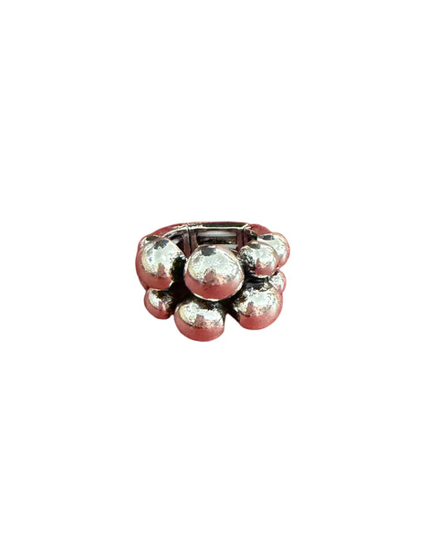 Bubble Stretchy Ring - Silver - Salty Lime Boutique