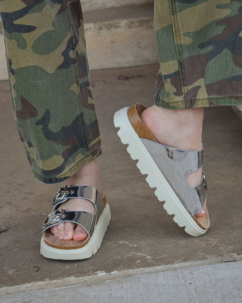 RUMOR HAS IT- SILVER METALLIC BY CORKYS