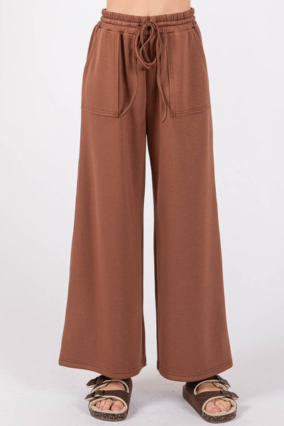 DEMI TOP AND PANT SET -  PINK