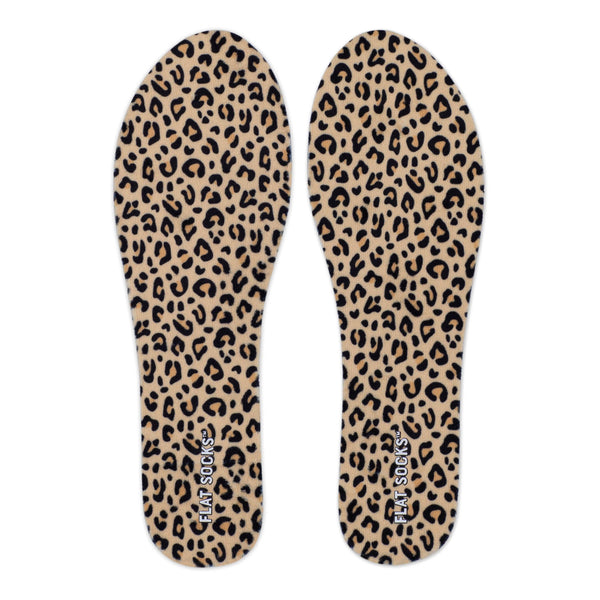 Flat Sock Insole - Leopard Print