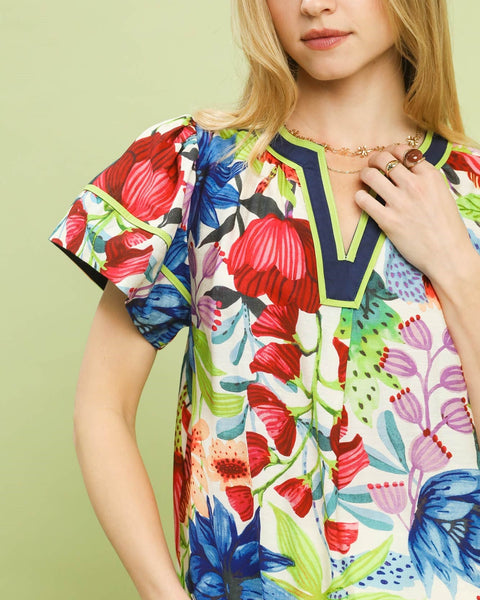 ALL IN BLOOM BY UMGEE - CREAM MIX - REG/CURY - Salty Lime Boutique