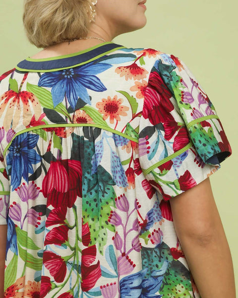 ALL IN BLOOM BY UMGEE - CREAM MIX - REG/CURY - Salty Lime Boutique