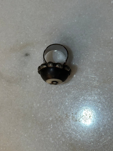 EIGHT BALL RING
