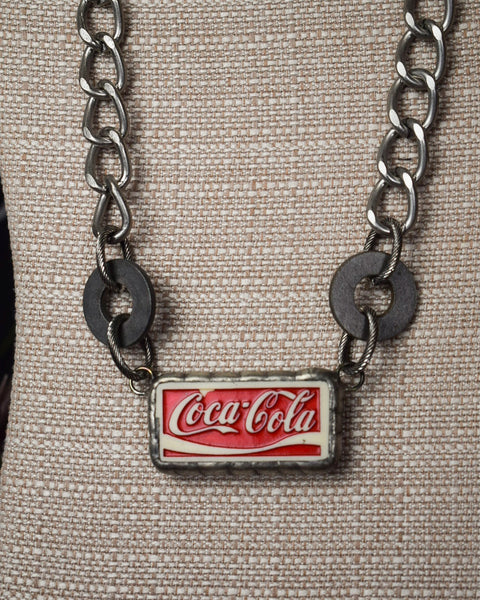 ENJOY COLA DOMINO NECKLACE