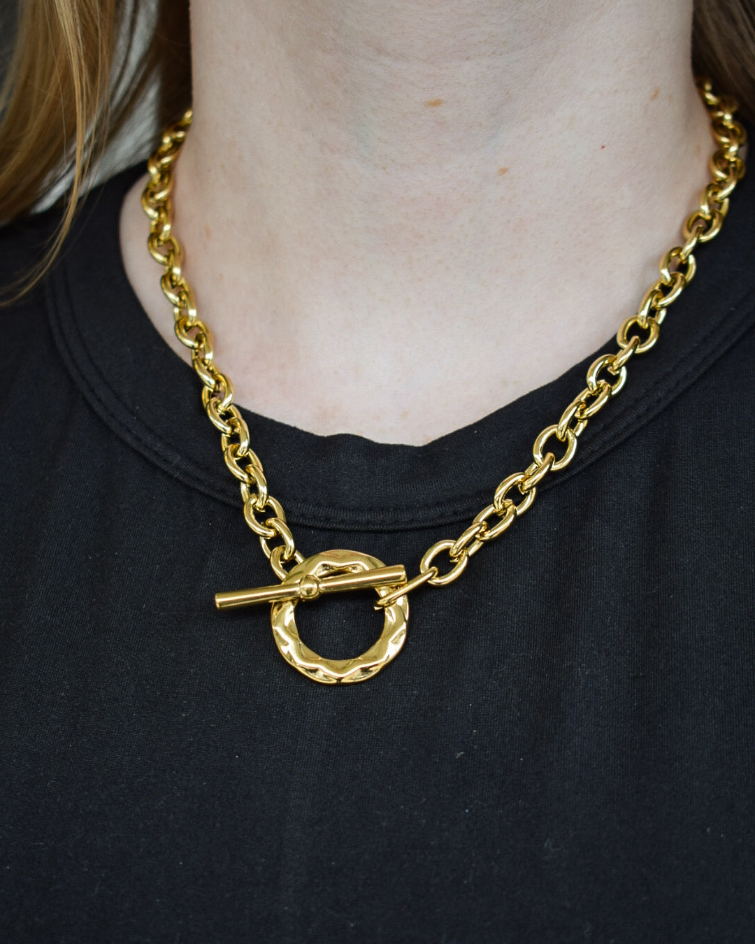 CORA NECKLACE - WATER RESISTANT - GOLD