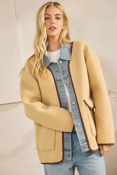 TRAILHEAD TEDDY SHERPA LEECE JACKET