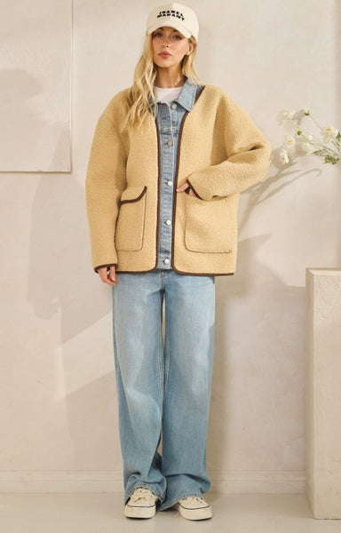 TRAILHEAD TEDDY SHERPA LEECE JACKET