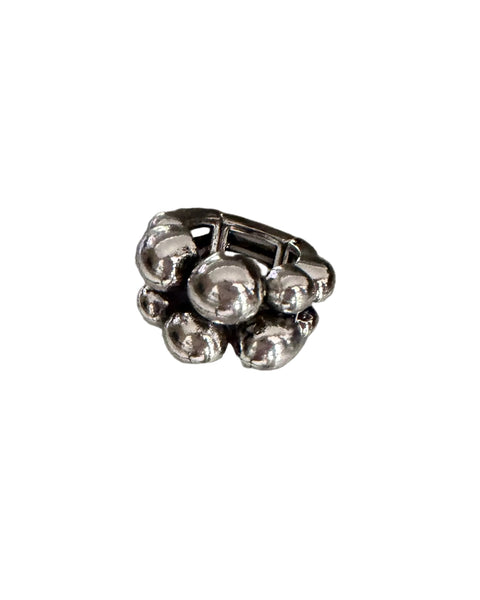 Bubble Stretchy Ring - Silver - Salty Lime Boutique