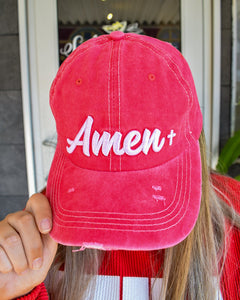 AMEN PATCH HAT - 3 COLORS