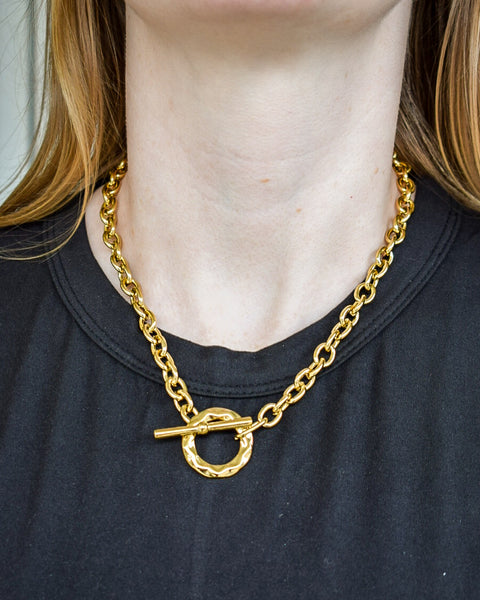 CORA NECKLACE - WATER RESISTANT - GOLD