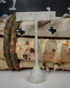 TEXAS DANGLE EARRINGS - SILVER