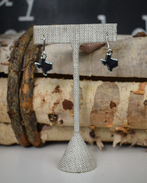 TEXAS DANGLE EARRINGS - SILVER