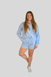 BLAIR OVERSIZED SET - BLUE
