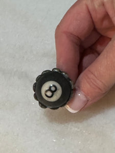 EIGHT BALL RING
