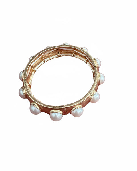 Golden Gem Stretchy Bracelet - 5 Colors