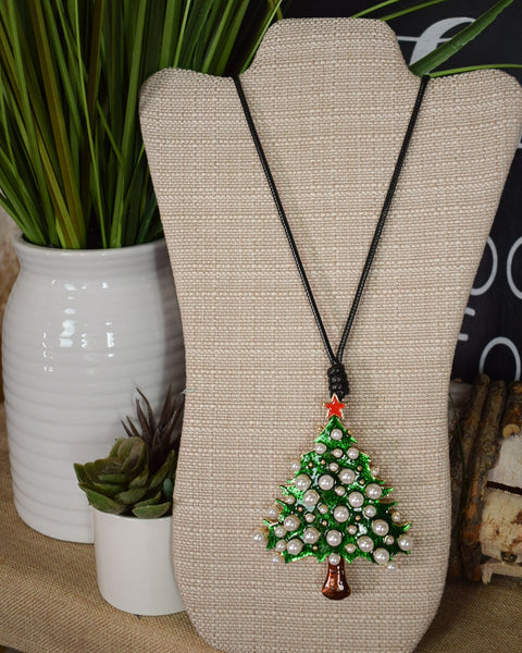 STATEMENT CHRISTMAS PENDANT NECKLACE - ASST.