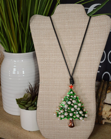 STATEMENT CHRISTMAS PENDANT NECKLACE - ASST.