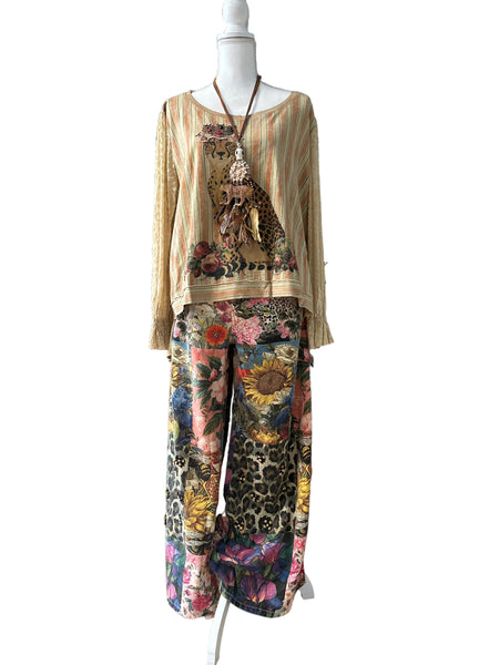 LEOPARD GARDEN PANT - BY A RARE BIRD