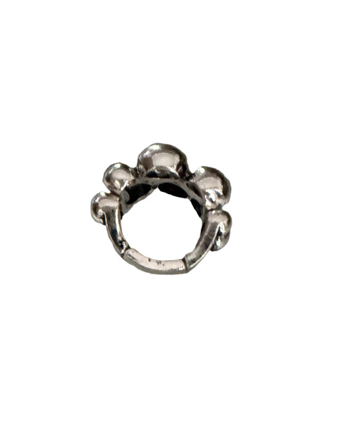 Bubble Stretchy Ring - Silver - Salty Lime Boutique
