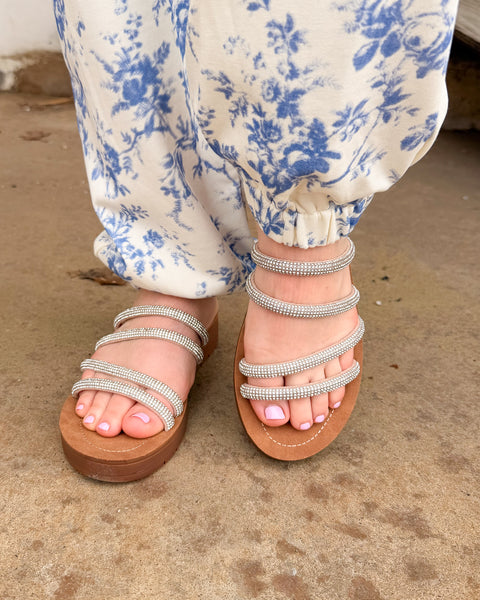 STRIPTEASE SANDAL BY CORKYS