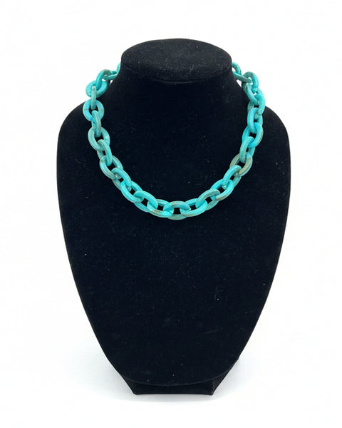 Acrylic Link Chain Necklace – 2 Colors