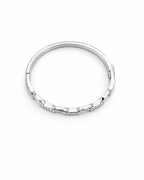 LITTLE BIT CRYSTAL HINGE BRACELET - 2 COLORS - Salty Lime Boutique