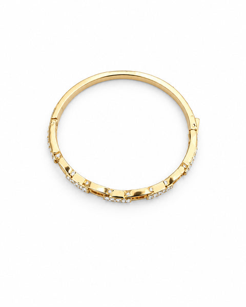 LITTLE BIT CRYSTAL HINGE BRACELET - 2 COLORS - Salty Lime Boutique