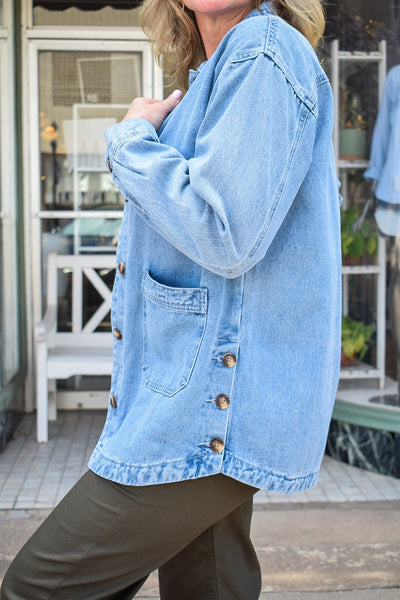 DARCY DENIM SHACKET