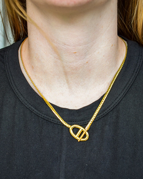 BRANDY NECKLACE - WATER RESISTANT - GOLD