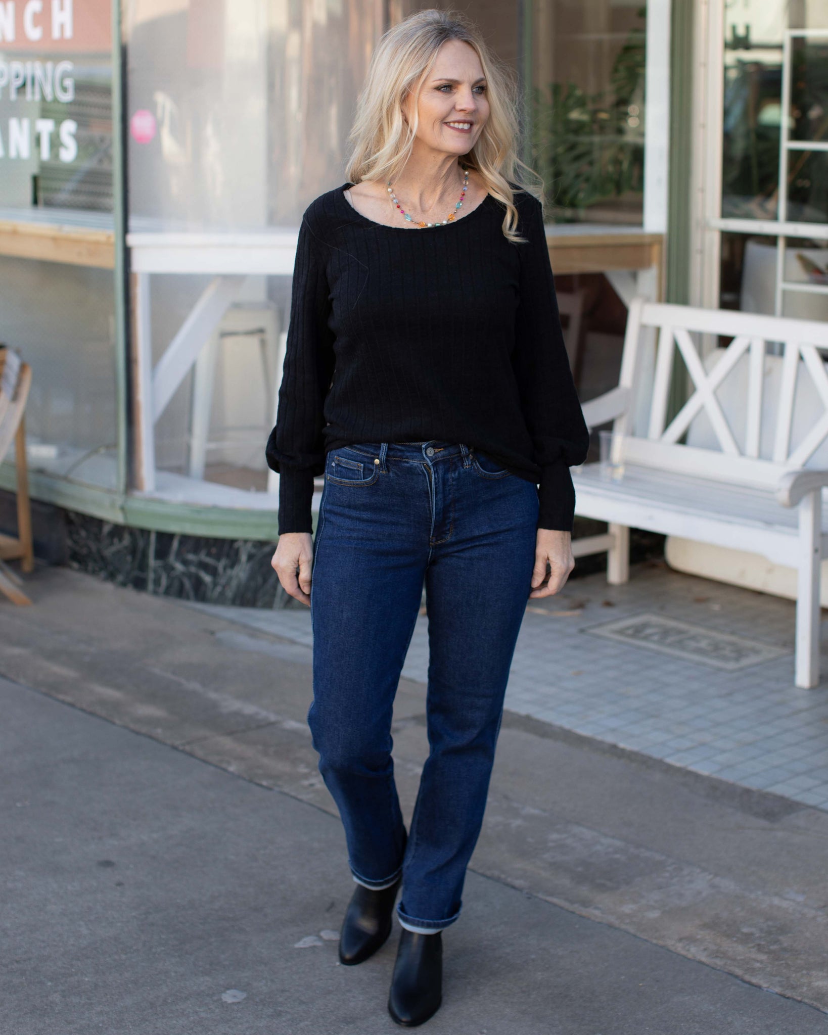 Judy Blue Tummy Control Classic Straight Jeans, By Alexa Rae Boutique