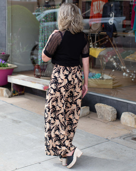 BEAUTIFUL THE WAY YOU ARE SMOCKED WAIST MAXI PANTS