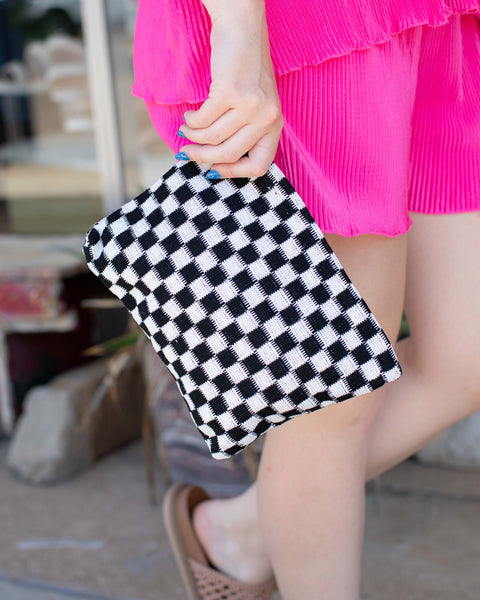 SALTY GIRL CHECKERED BAG - 4 COLORS